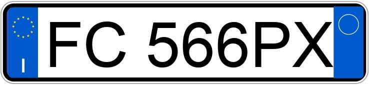 Numer rejestracyjny FC566PX posiada CITROEN C1 2a serie