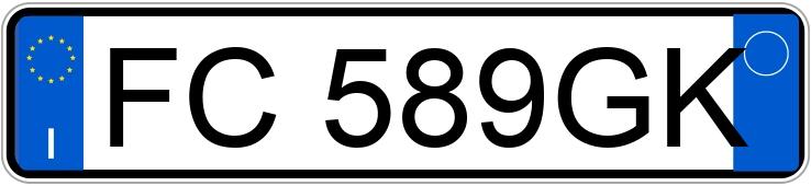 Numer rejestracyjny FC589GK posiada ALFA ROMEO MiTo