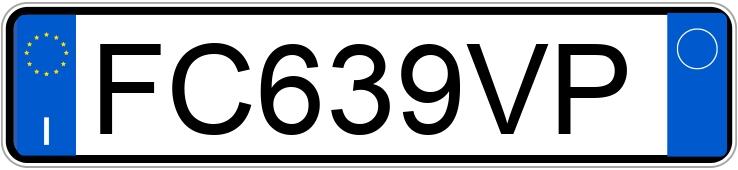 Numer rejestracyjny FC639VP posiada MASERATI Ghibli