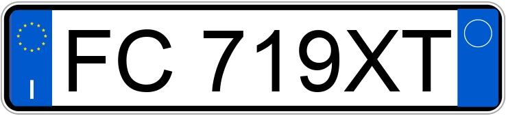 Numer rejestracyjny FC719XT posiada RENAULT Clio 4a serie