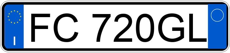 Numer rejestracyjny FC720GL posiada FIAT 500X Numer rejestracyjny FC720GL posiada FIAT 500X