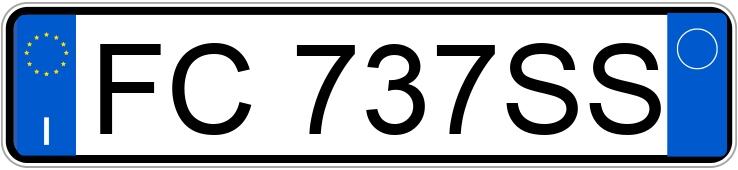 Numer rejestracyjny FC737SS posiada RENAULT Clio 4a serie Numer rejestracyjny FC737SS posiada RENAULT Clio 4a serie