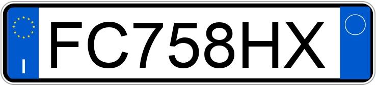 Numer rejestracyjny FC758HX posiada VOLKSWAGEN Golf 7a serie
