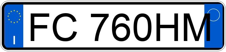 Numer rejestracyjny FC760HM posiada RENAULT Clio 4a serie