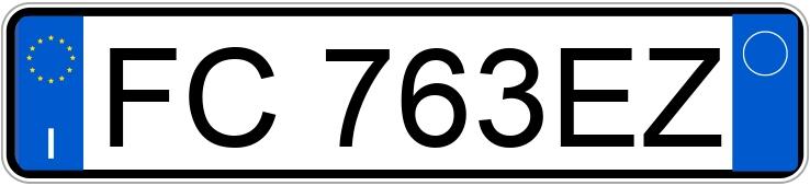 Numer rejestracyjny FC763EZ posiada HYUNDAI Tucson 2a serie