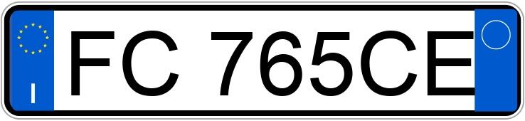 Numer rejestracyjny FC765CE posiada OPEL Zafira 3a serie Numer rejestracyjny FC765CE posiada OPEL Zafira 3a serie