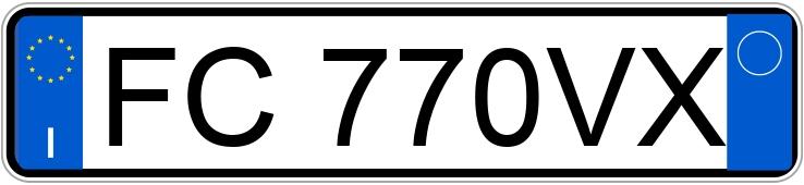 Numer rejestracyjny FC770VX posiada BMW Serie 6 G.C. Numer rejestracyjny FC770VX posiada BMW Serie 6 G.C.