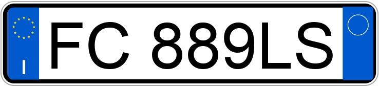 Numer rejestracyjny FC889LS posiada FORD Transit Courier 1as