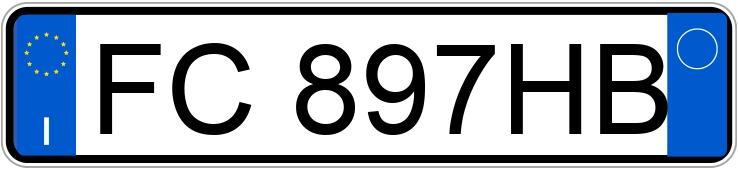 Numer rejestracyjny FC897HB posiada ALFA ROMEO Giulietta Numer rejestracyjny FC897HB posiada ALFA ROMEO Giulietta