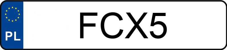 Numer rejestracyjny FCX 5 posiada VOLKSWAGEN Vento 2.8i Kat. MR`92 VR6 - FCX5