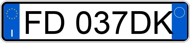 Numer rejestracyjny FD037DK posiada MASERATI Ghibli Numer rejestracyjny FD037DK posiada MASERATI Ghibli