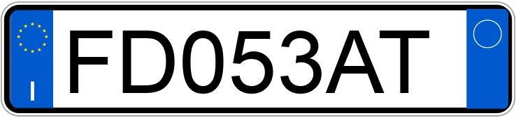 Numer rejestracyjny FD053AT posiada VOLKSWAGEN Polo 5a serie Numer rejestracyjny FD053AT posiada VOLKSWAGEN Polo 5a serie