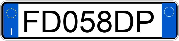 Numer rejestracyjny FD058DP posiada FIAT Panda 3a serie Numer rejestracyjny FD058DP posiada FIAT Panda 3a serie