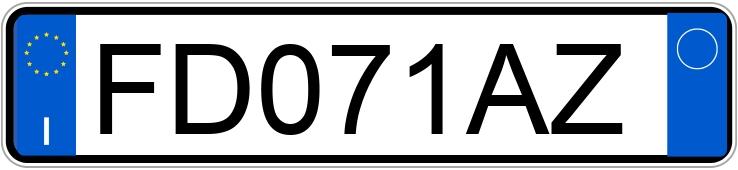Numer rejestracyjny FD071AZ posiada FIAT 500L Numer rejestracyjny FD071AZ posiada FIAT 500L