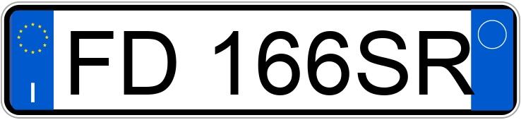 Numer rejestracyjny FD166SR posiada BMW X4