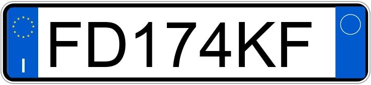 Numer rejestracyjny FD174KF posiada FIAT Panda 3a serie Numer rejestracyjny FD174KF posiada FIAT Panda 3a serie