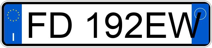Numer rejestracyjny FD192EW posiada FORD C-Max 2a serie Numer rejestracyjny FD192EW posiada FORD C-Max 2a serie