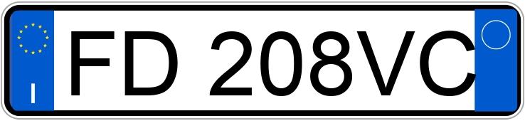 Numer rejestracyjny FD208VC posiada SEAT Leon 3a serie Numer rejestracyjny FD208VC posiada SEAT Leon 3a serie