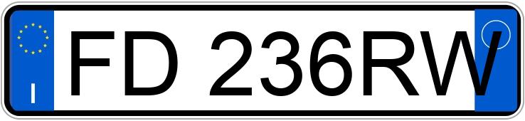 Numer rejestracyjny FD236RW posiada FIAT Doblo 3a serie