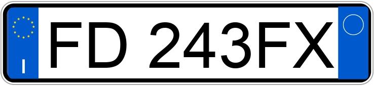 Numer rejestracyjny FD243FX posiada ALFA ROMEO MiTo Numer rejestracyjny FD243FX posiada ALFA ROMEO MiTo