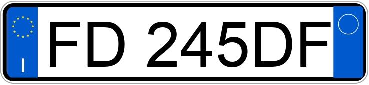 Numer rejestracyjny FD245DF posiada RENAULT Clio 4a serie