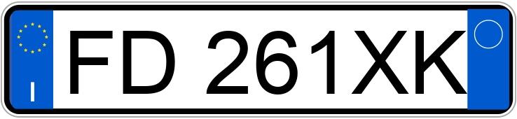 Numer rejestracyjny FD261XK posiada VOLKSWAGEN Polo 5a serie