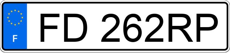 Il numero di registrazione FD262RP ha RENAULT TRAFIC GENERATION L1H1 2.0DCI 115 EXPRESSION