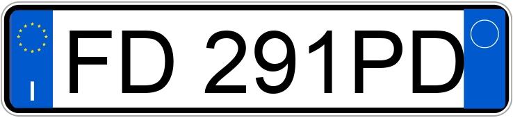 Numer rejestracyjny FD291PD posiada FORD Kuga 2a serie