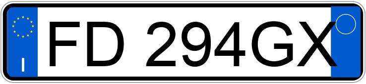 Numer rejestracyjny FD294GX posiada FORD Fiesta 6a serie