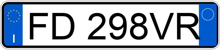 Numer rejestracyjny FD298VR posiada PEUGEOT 208