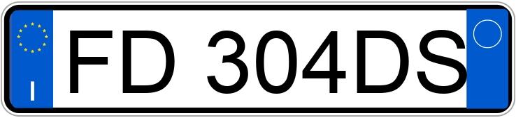 Numer rejestracyjny FD304DS posiada VOLKSWAGEN Polo 5a serie