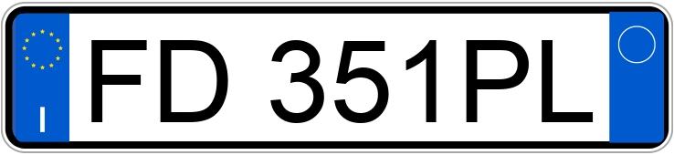 Numer rejestracyjny FD351PL posiada OPEL Mokka 1a serie