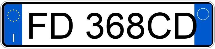 Numer rejestracyjny FD368CD posiada AUDI A4 5a serie