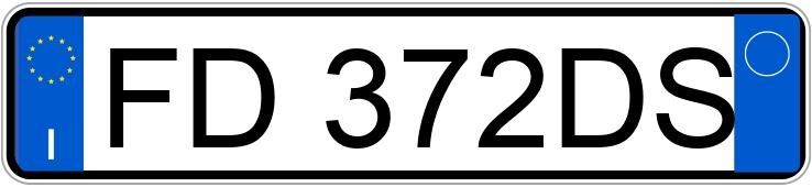 Numer rejestracyjny FD372DS posiada VOLKSWAGEN Polo 5a serie