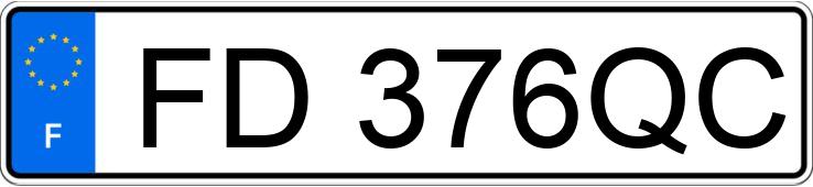 Numer rejestracyjny FD376QC posiada PEUGEOT 208