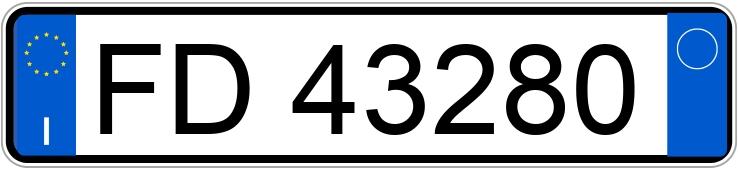 Numer rejestracyjny FD43280 posiada Kymco Agility 16+