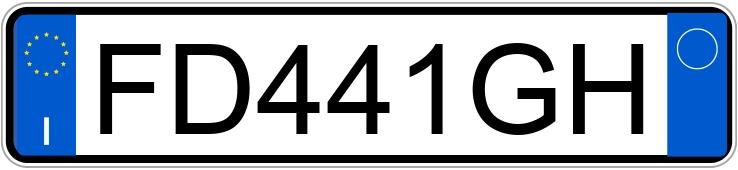 Numer rejestracyjny FD441GH posiada FIAT Doblo 3a serie