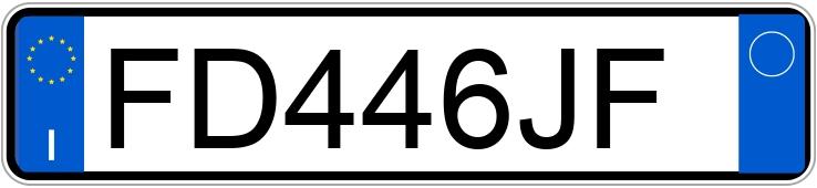 Numer rejestracyjny FD446JF posiada AUDI Q3