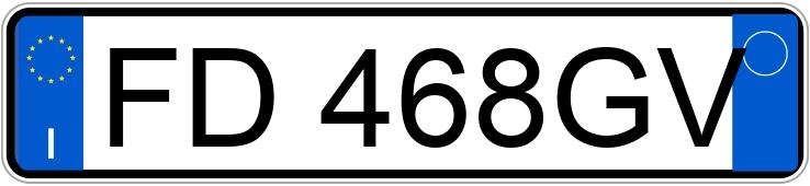 Numer rejestracyjny FD468GV posiada FORD EcoSport