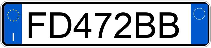 Numer rejestracyjny FD472BB posiada RENAULT Twingo 3a serie