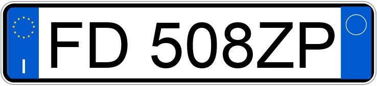 Numer rejestracyjny FD508ZP posiada AUDI A4 5a serie