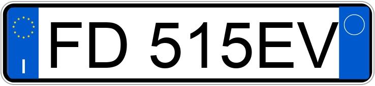 Numer rejestracyjny FD515EV posiada JEEP Renegade