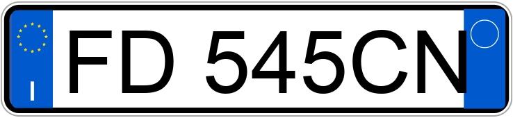 Numer rejestracyjny FD545CN posiada MERCEDES GLA