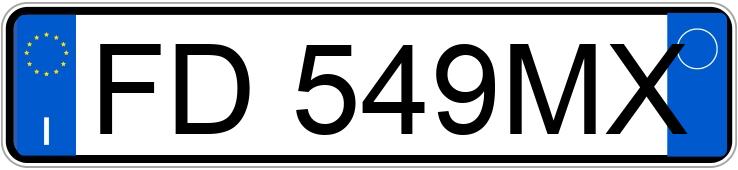 Numer rejestracyjny FD549MX posiada PEUGEOT 308 2a serie