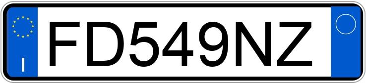 Numer rejestracyjny FD549NZ posiada AUDI A1-S1