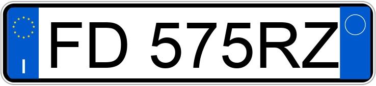 Numer rejestracyjny FD575RZ posiada NISSAN X-Trail 3a serie