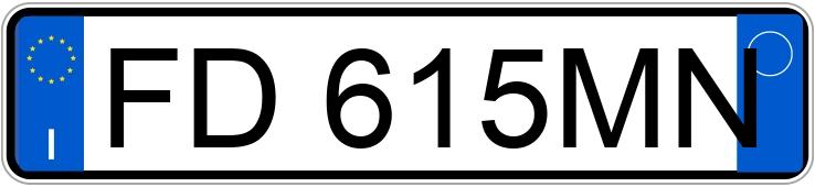 Numer rejestracyjny FD615MN posiada VOLKSWAGEN Maggiolino