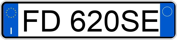 Numer rejestracyjny FD620SE posiada PEUGEOT 208 1o serie