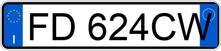 Numer rejestracyjny FD624CW posiada OPEL Astra 5a serie