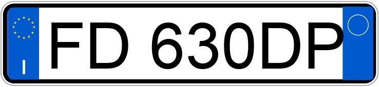 Numer rejestracyjny FD630DP posiada PEUGEOT 208 1o serie